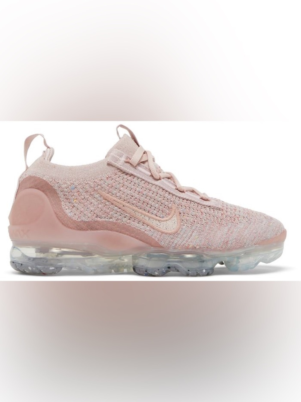 Nike Light Pink Flyknit Air VaporMax Shoe